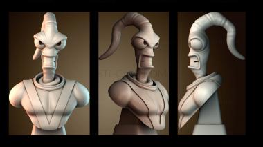 3D мадэль BUSTH_6254 (STL)