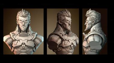 3D model BUSTH_6273 (STL)