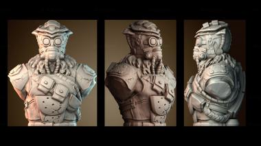 3D модель BUSTH_6327 (STL)