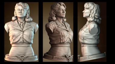 3D model BUSTH_6363 (STL)