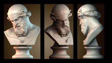 3D модель Бюст Диониса (STL)