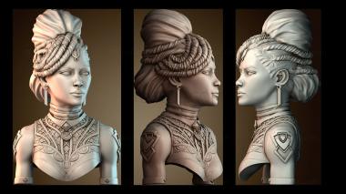 3D мадэль BUSTH_6395 (STL)