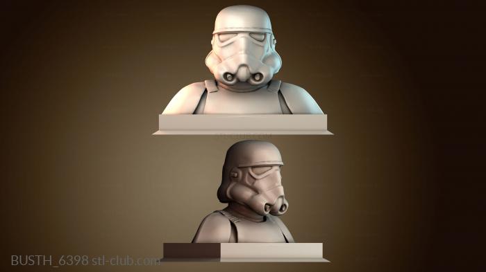 Бюсты монстры и герои BUSTH_6398