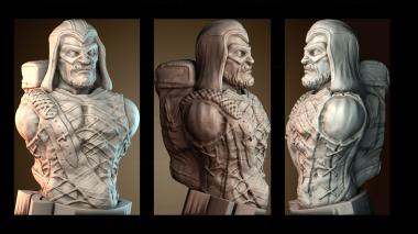 3D модель BUSTH_6413 (STL)