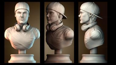 3D модель BUSTH_6418 (STL)