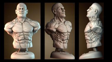 3D модель BUSTH_6419 (STL)