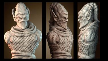 3D мадэль BUSTH_6456 (STL)