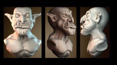 3D model BUSTH_6597 (STL)