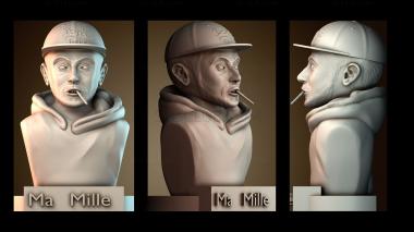 3D модель BUSTH_6598 (STL)