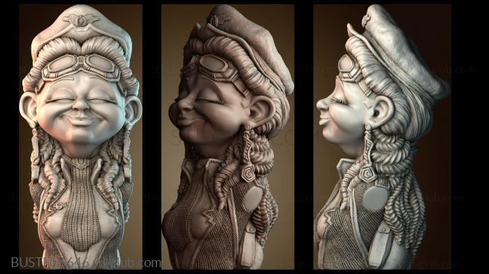 Бюсты монстры и герои BUSTH_6646