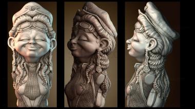 3D мадэль BUSTH_6646 (STL)