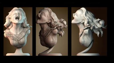 3D мадэль BUSTH_6647 (STL)