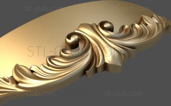 3D model 3d stl model of the tsargi decor, a file for the cnc machine (STL)