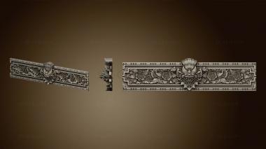 3D model Carved cornice (STL)