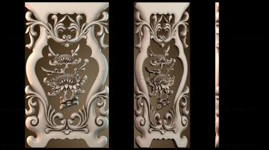 3D мадэль Узор для стола и стула «Хризантема» (STL)