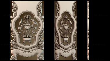 3D мадэль Стол и стул узор Лотос (STL)