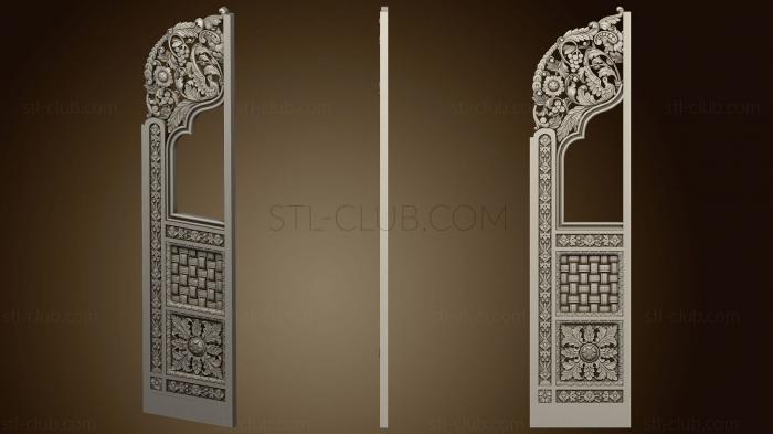 3D мадэль Дьяконские врата версия1 (STL)