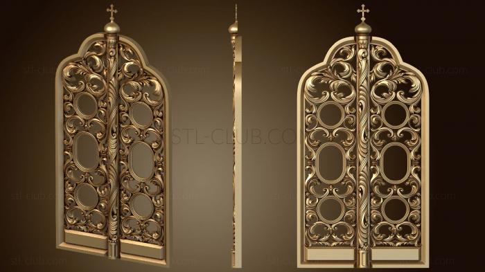 3D модель Резные царские врата (STL)