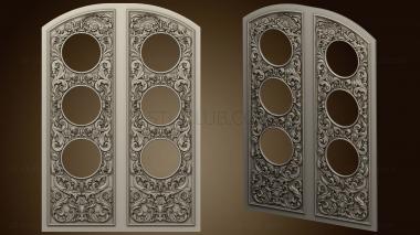 3D model Royal gate with openwork carving (STL)