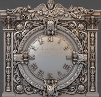 3D model 3d stl wall clock model, file for cnc machine tool (STL)