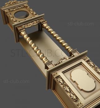 3D мадэль 3d stl модель корпуса напольных часов (STL)