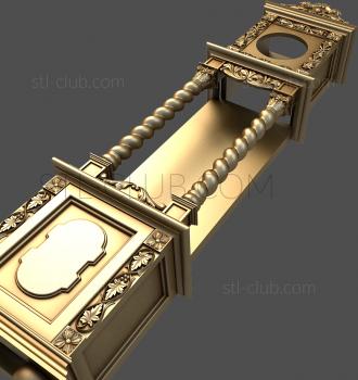 3D модель 3d stl модель корпуса напольных часов (STL)