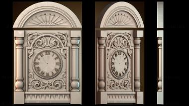 3D модель Каминные часы (STL)