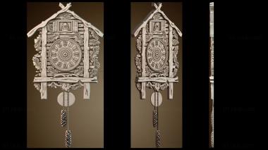 3D модель Скворечник в форме часов (STL)