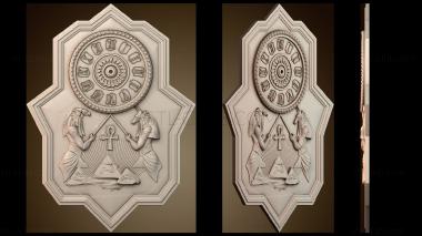 3D модель Египетские пирамидальные часы (STL)