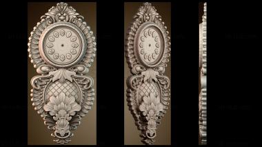 3D модель Узор настенные часы (STL)