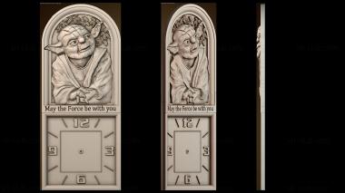 3D модель Узор настенные часы (STL)