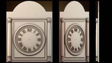 3D модель Панель циферблата часов (STL)