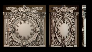 3D модель Панель циферблата часов Ангел часовой (STL)