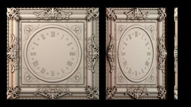 3D модель Панель циферблата часов (STL)