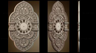 3D модель Узор настенных часов (STL)