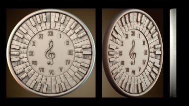 3D модель Узор для настенных часов (STL)