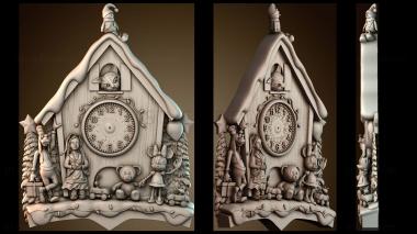 3D модель Узор настенных часов (STL)