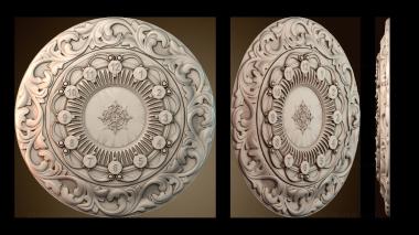 3D модель Узор настенных часов (STL)