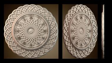 3D модель Узор настенных часов (STL)