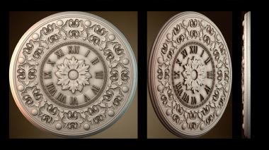 3D модель Узор настенных часов (STL)