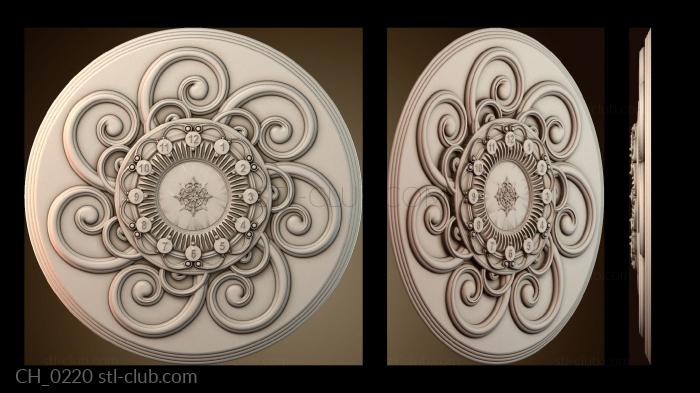 Часы Узор настенных часов