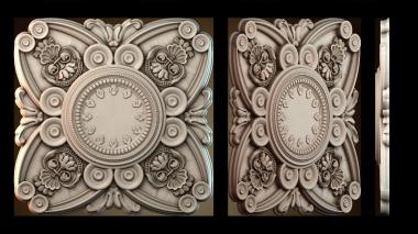 3D модель Узор для настенных часов (STL)