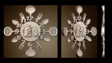3D модель Узор для настенных часов (STL)