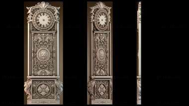 3D модель Узор для настенных часов (STL)