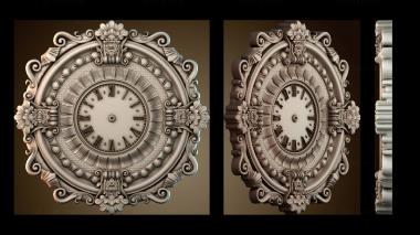 3D модель Узор настенных часов (STL)