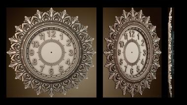 3D модель Узор для настенных часов (STL)