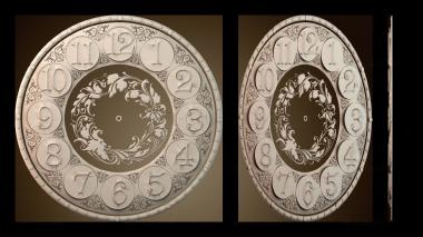 3D модель Узор настенных часов (STL)