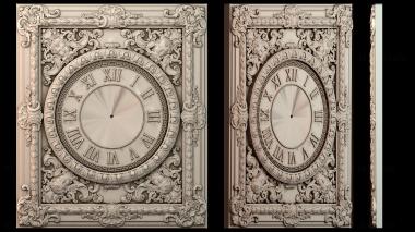 3D модель Узор настенных часов (STL)