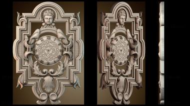 3D модель Узор настенных часов (STL)