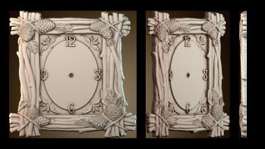 3D модель Узор для настенных часов (STL)